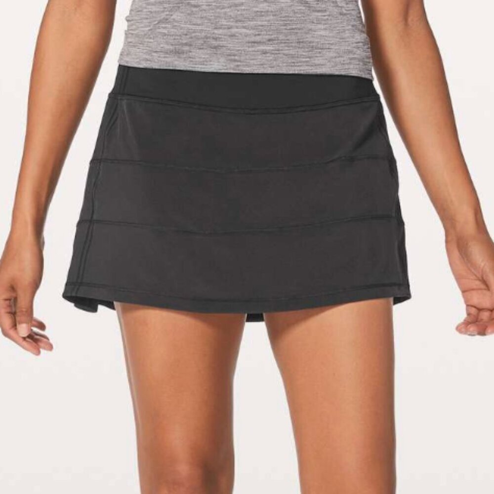 Lululemon Pace Rival Skirt (Regular) *4-way Stretch 13" Black - Picture 6 of 6